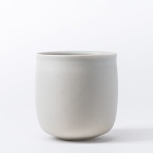 Misty Grey Soft Curve Vase