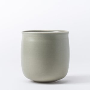 Olive Green Soft Curve Vase