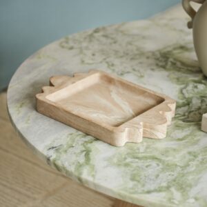 Modern Travertine Resin Tray