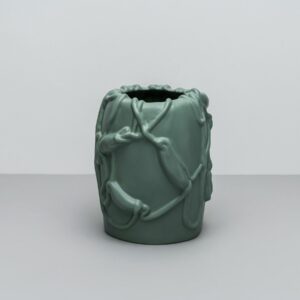 Seagrass Molten Edge Statement Vase