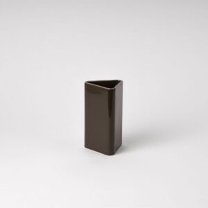 Wetland Green Geometric Mini Vase