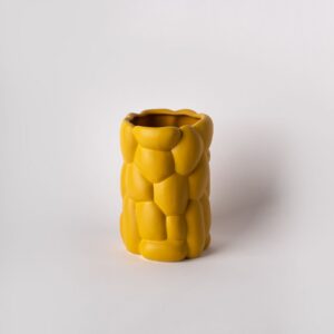 Large Freesia Pebble Relief Vase