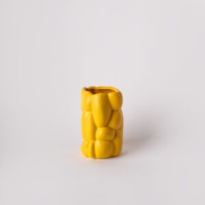 Freesia Pebble Relief Accent Vase